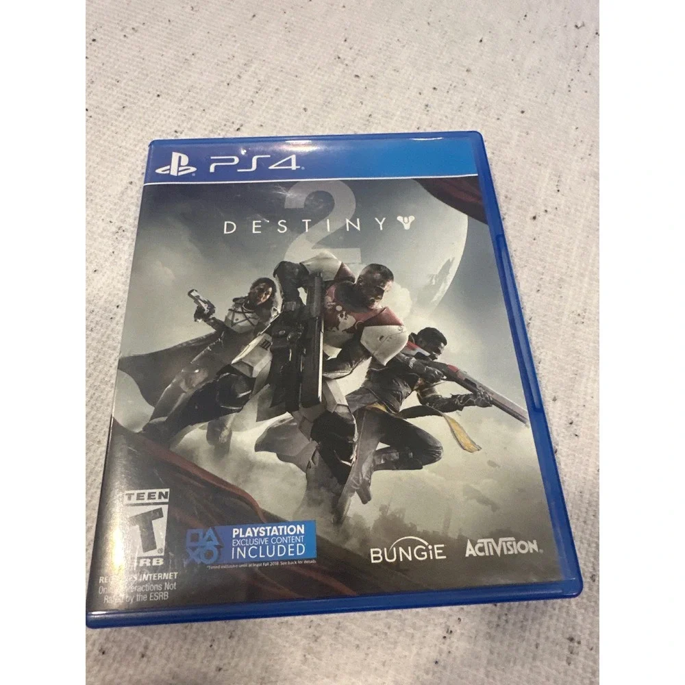 Destiny 2 Base Game with Expansion Pass PS4 PlayStation 4 tested Blu Ray Disc
